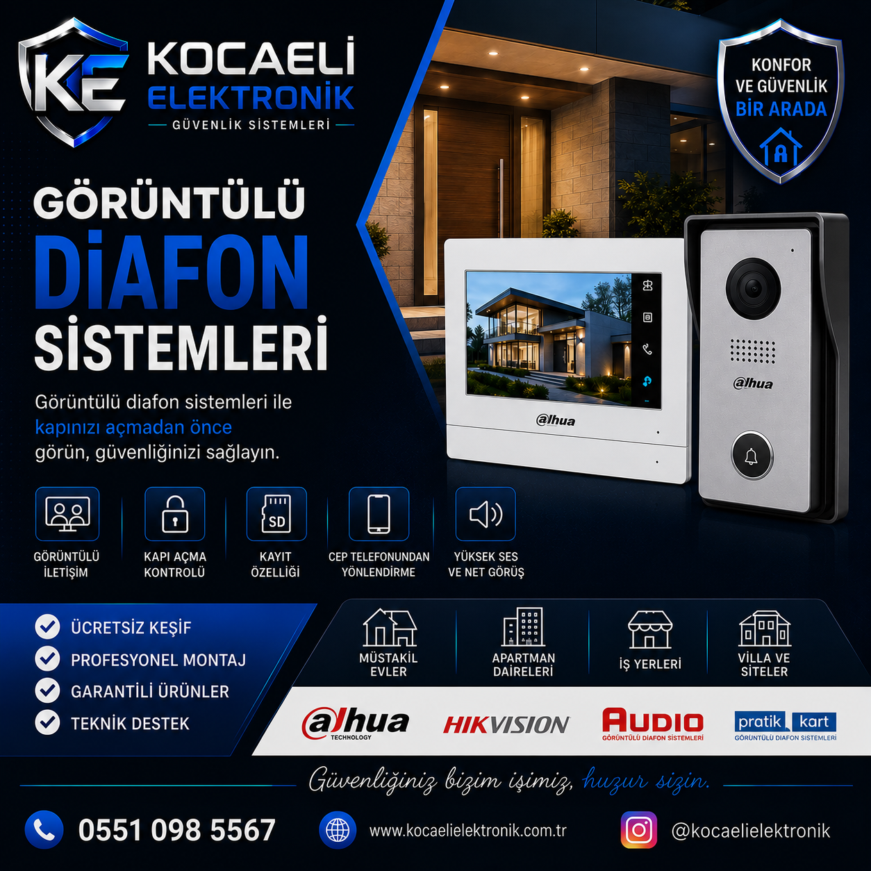 Görüntülü Diafon Sistemleri